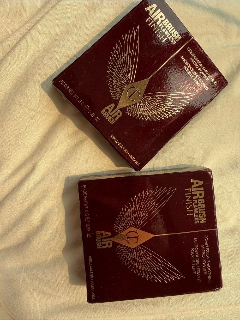 TWO Charlotte Tilbury Airbrush Finish Powder Compact - Shade 2 (Medium)